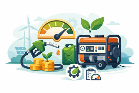 Ahorro de combustible en generadores: claves
