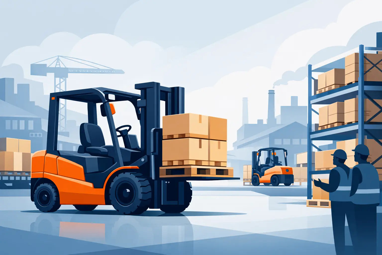 Montacargas JAC nuevos para operación industrial