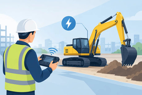 Maquinaria eléctrica para operar con más control