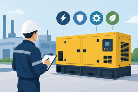 Cómo seleccionar un generador industrial